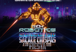 SORTEAMOS UN SHOW DE ROBOT DE LED !!! 